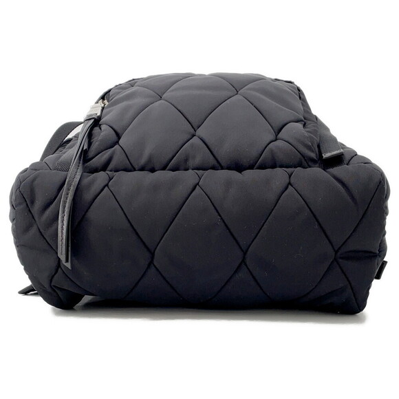 Prada Quilted Backpack Rucksack Daypack Bag Black main image 5
